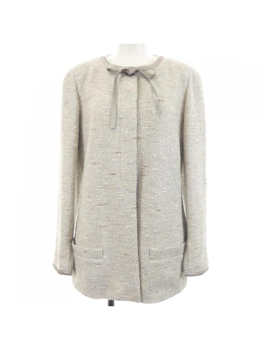 Chanel Vintage Collarless Jacket